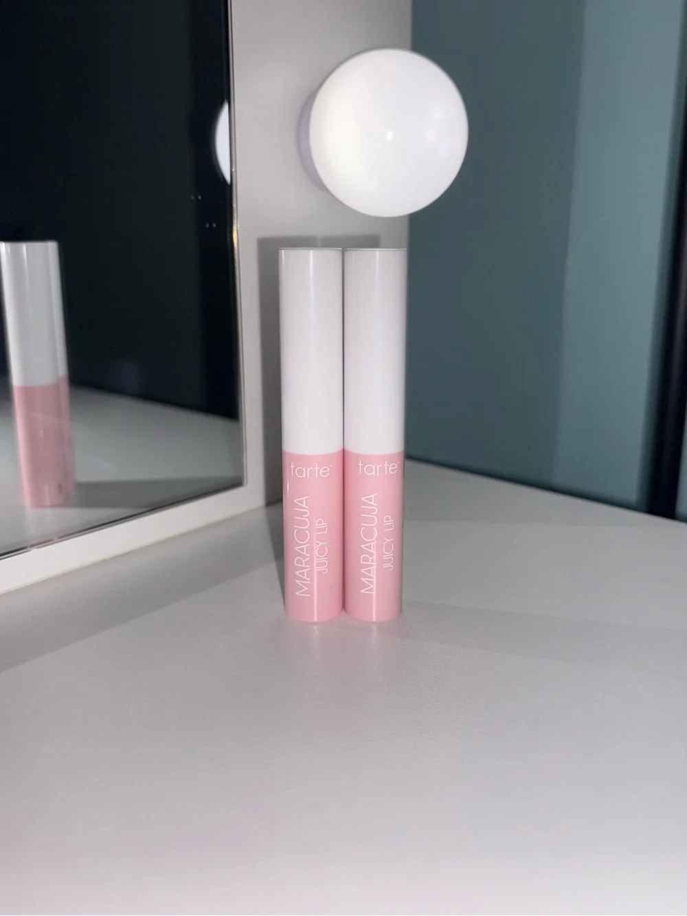 2 Tarte Travel Size Maracuja Juicy Lip Balm Glosses in “Hibiscus”